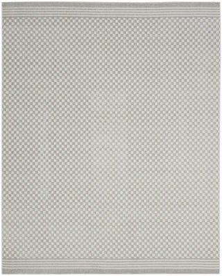 Nourison Care Free CAF02 Light Grey Area Rug Main Image