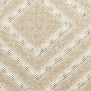 Nourison Care Free CAF03 Beige Area Rug Swatch Image