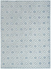 Nourison Care Free CAF03 Blue Area Rug main image