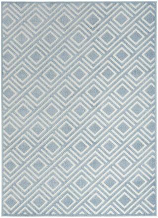 Nourison Care Free CAF03 Blue Area Rug main image
