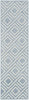 Nourison Care Free CAF03 Blue Area Rug Main Image