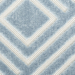Nourison Care Free CAF03 Blue Area Rug Swatch Image