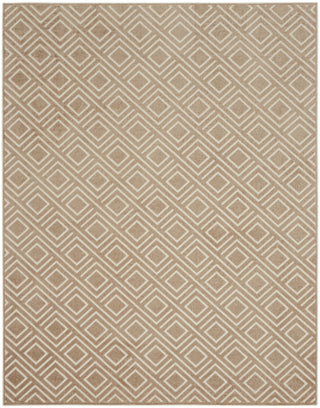 Nourison Care Free CAF03 Brown Area Rug Main Image