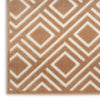 Nourison Care Free CAF03 Copper Area Rug Texture Image