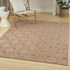 Nourison Care Free CAF03 Copper Area Rug Corner Image