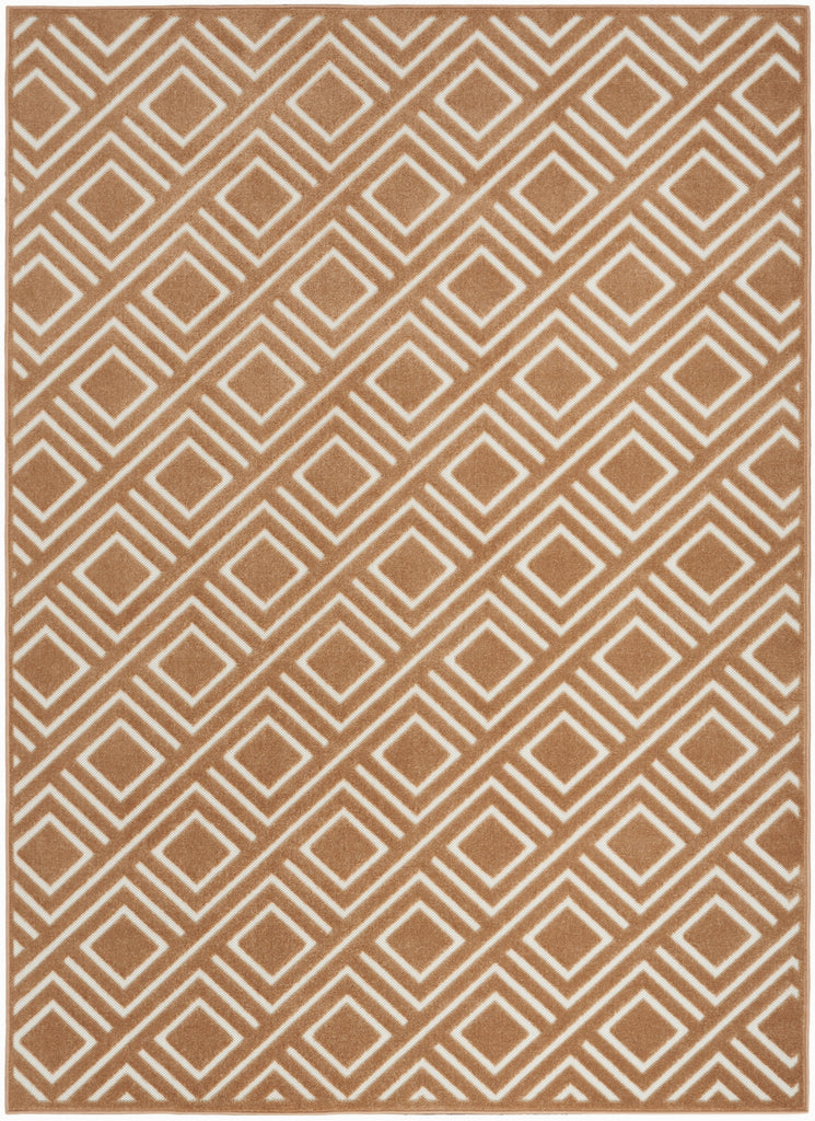Nourison Care Free CAF03 Copper Area Rug main image