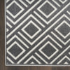 Nourison Care Free CAF03 Grey Area Rug Detail Image