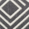 Nourison Care Free CAF03 Grey Area Rug Swatch Image