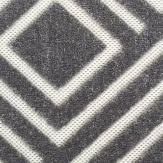 Nourison Care Free CAF03 Grey Area Rug Swatch Image