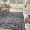 Nourison Care Free CAF03 Grey Area Rug Corner Image