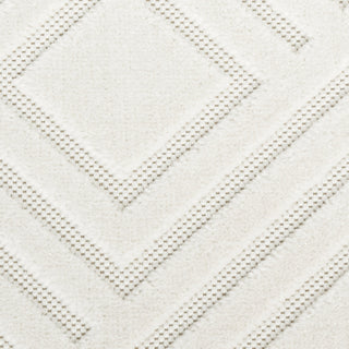 Nourison Care Free CAF03 Ivory Area Rug Swatch Image