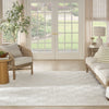 Nourison Care Free CAF03 Ivory Area Rug Room Image Feature