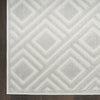 Nourison Care Free CAF03 Light Grey Area Rug Detail Image
