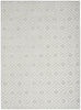 Nourison Care Free CAF03 Light Grey Area Rug main image