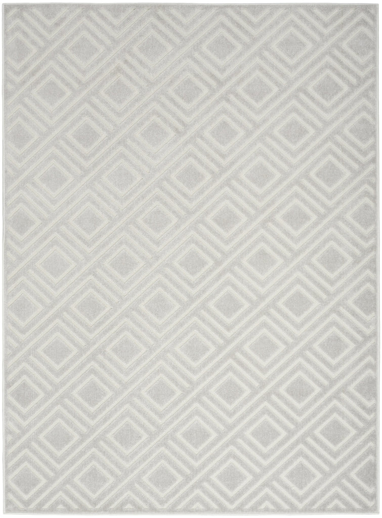 Nourison Care Free CAF03 Light Grey Area Rug main image