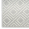Nourison Care Free CAF03 Light Grey Area Rug Texture Image