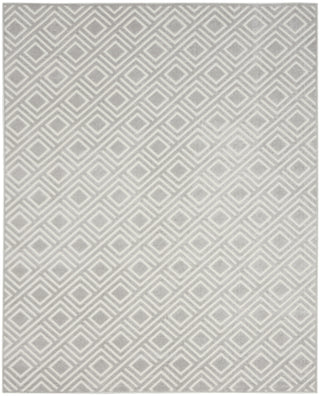 Nourison Care Free CAF03 Light Grey Area Rug Main Image