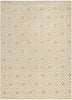 Nourison Care Free CAF03 Taupe Area Rug main image