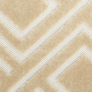 Nourison Care Free CAF03 Taupe Area Rug Swatch Image