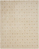 Nourison Care Free CAF03 Taupe Area Rug Main Image