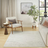 Nourison Care Free CAF04 Beige Area Rug Room Image Feature