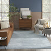 Nourison Care Free CAF04 Blue Area Rug Room Image Feature