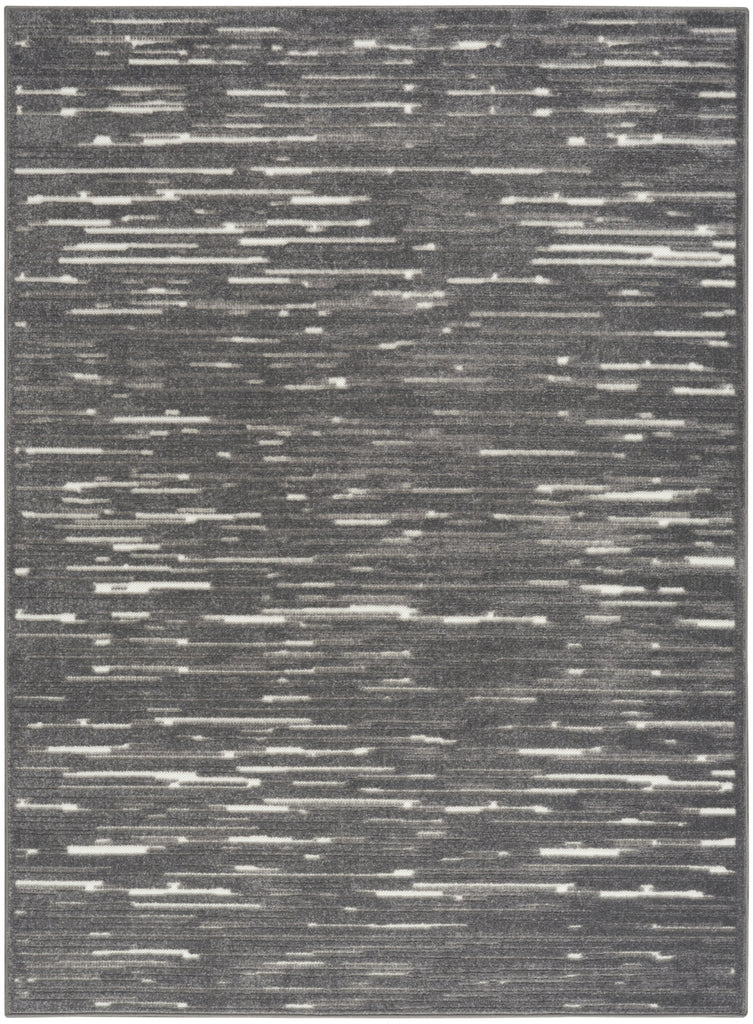 Nourison Care Free CAF04 Grey Area Rug main image