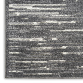 Nourison Care Free CAF04 Grey Area Rug Texture Image