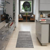 Nourison Care Free CAF04 Grey Area Rug Corner Image