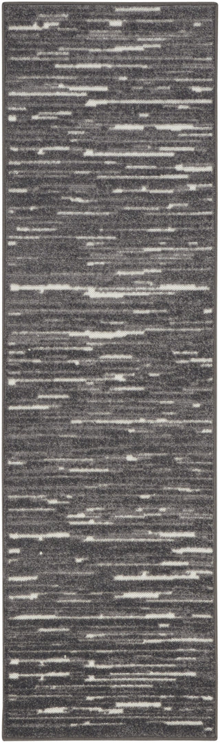 Nourison Care Free CAF04 Grey Area Rug Main Image
