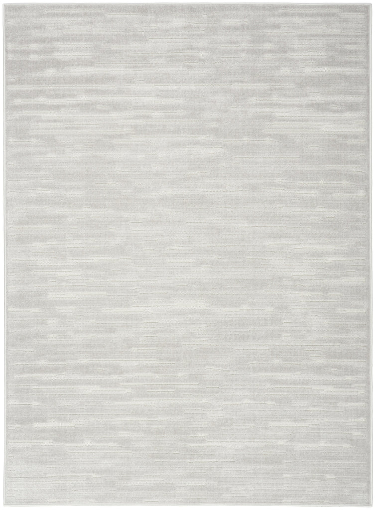 Nourison Care Free CAF04 Light Grey Area Rug main image