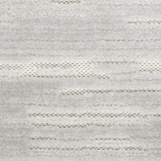 Nourison Care Free CAF04 Light Grey Area Rug Swatch Image