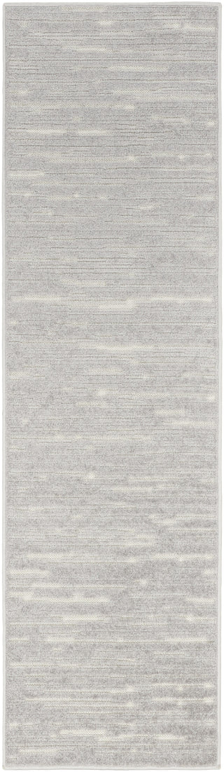 Nourison Care Free CAF04 Light Grey Area Rug Main Image