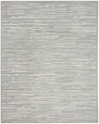 Nourison Care Free CAF04 Light Grey Area Rug Main Image