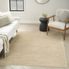 Nourison Care Free CAF04 Taupe Area Rug Corner Image