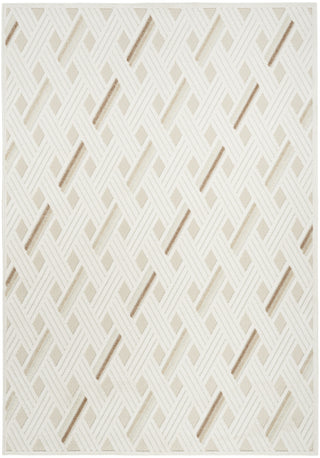Nourison Care Free CAF05 Ivory Beige Area Rug main image