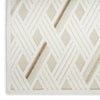 Nourison Care Free CAF05 Ivory Beige Area Rug Texture Image