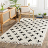 Livabliss Casablanca Shag CAG-2303 Ivory Area Rug Room Scene