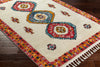 Livabliss Casablanca Shag CAG-2306 Ivory Area Rug Corner Shot