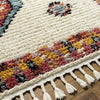 Livabliss Casablanca Shag CAG-2306 Ivory Area Rug Detail