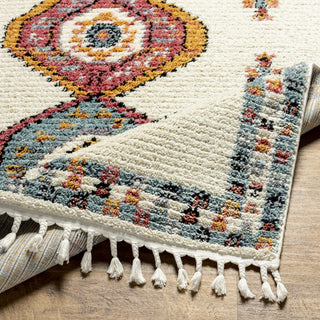 Livabliss Casablanca Shag CAG-2307 Ivory Area Rug Pile