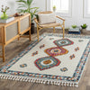 Livabliss Casablanca Shag CAG-2307 Ivory Area Rug Room Scene