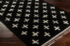 Livabliss Casablanca Shag CAG-2308 Onyx Area Rug Corner Shot
