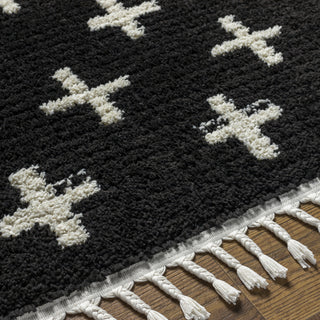 Livabliss Casablanca Shag CAG-2308 Onyx Area Rug Detail