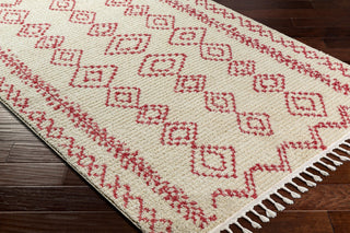 Livabliss Casablanca Shag CAG-2313 Ivory Area Rug Corner Shot