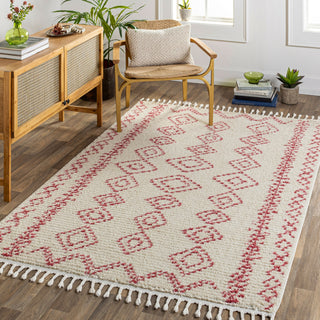 Livabliss Casablanca Shag CAG-2313 Ivory Area Rug Room Scene