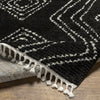 Livabliss Casablanca Shag CAG-2315 Onyx Area Rug Pile