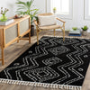 Livabliss Casablanca Shag CAG-2315 Onyx Area Rug Room Scene