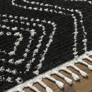 Livabliss Casablanca Shag CAG-2315 Onyx Area Rug Detail