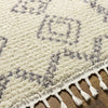 Livabliss Casablanca Shag CAG-2316 Cream Area Rug Detail